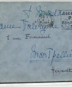 France 1924 Olympic Paris Place Chopin Brief gelaufen; Olympia olimpiadi