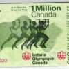Canada 1976, Montreal Olympic Games, Loterie Olympique Lottery Fackelläufer, Olympische Spiele