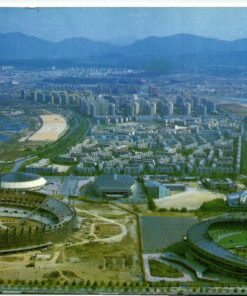 Korea 1988, Seoul Olympic Games, Karte Athletic Stadium, Olympische Spiele
