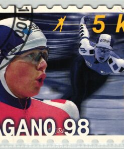 Nederland 1998, Nagano Olympic Winter Games, Eisschnellauf IBM Tonny de Jong,  Olympische Spiele