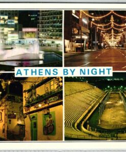 AK Postcard Athen Stadion Omonia, Plaka, Griechenland, Athens The Stadium, Olympic 1896