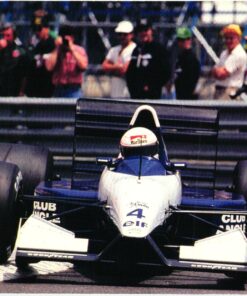 AK Postcard Formula 1, Andrea De Ceasaris, Tyrell Ilmor 020/B