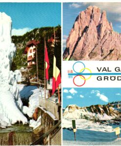 AK Postcard FIS 1970, Val Gardena Grödnertal, Ski Weltmeisterschaft, Campionato del Mondo