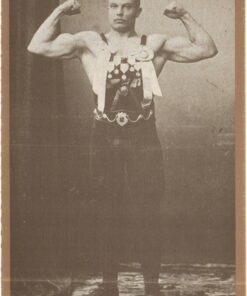 AK Postcard Olympic Games, Verner Weckman Gewichtheben London 1908, Olympische Spiele, olimpiadi