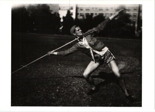 AK Postcard Olympic Games, Mildred Babe Didrikson track and field 1932 Los Angeles, USA, Olympische Spiele, olimpiadi