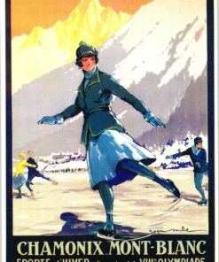 AK Postcard Olympic Games, Chamonix Mont Blanc 1924 Winter, Olympische Spiele, olimpiadi