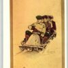 AK Postcard, Carlo Pellegrini Photoglob n. 3308 Bob No Speed Limit, Zürich, Sport