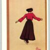 AK Postcard, Carlo Pellegrini Photoglob n. 3307 Figure Skating Eiskunstlauf, Zürich, Sport