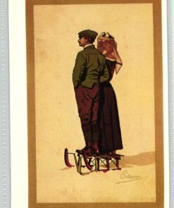 AK Postcard, Carlo Pellegrini Photoglob n. 3309 Rodeln, Zürich, Sport