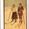 AK Postcard, Carlo Pellegrini Photoglob n. 3313 Ski Skiing, Zürich, Sport