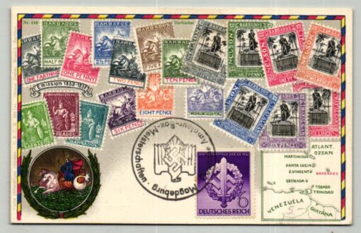 Deutsches Reich 1942, Deutsche Amateur Box Meisterschaft Magdeburg, Postsache, Boxen