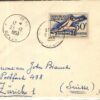 France 1953, Fechten, Escrime, Nice gelaufen nach Schweiz