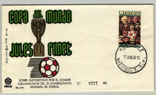 Mexico 1970, Jules Rimet Cup, Fußball WM Mexiko