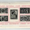 UK STAMPEX 1962 Britain's National Stamp Exhibition Westminster London bloc M/S MNH