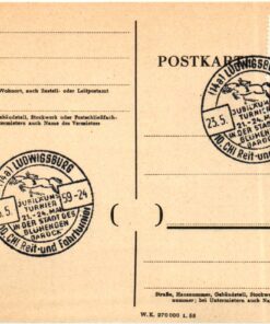 Deutschland 1959, Ludwigsburg Reit und Fahrturnier 
