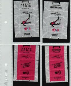 Zuckerpapier sucre ALBERTVILLE - Olympic Games 1992 Combine Nordique 5 Stück Sugar / EUROSUCRE