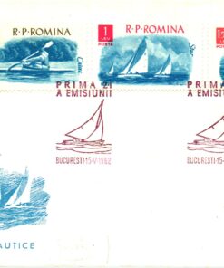 Romina, Segeln Bucuresti 1962, Rumänien Bukarest Wassersport, Kanu, Kajak, Rudern 3 Briefe