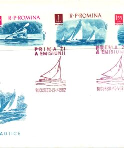 Romina, Segeln Bucuresti 1962, Rumänien Bukarest Wassersport, Kanu, Kajak, Rudern 3 Briefe