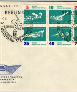 DDR, Berlin 1962, Europameisterschaft im Schwimmen Springen Wasserball, Leipzig SST