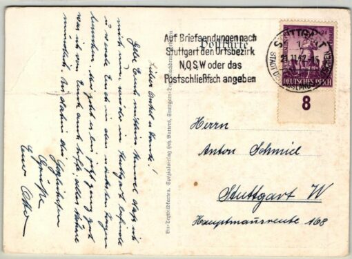 Deutsches Reich, 1942 Fein ist's im Schnee Langlauf, Skiing ski Snow – Bild 2