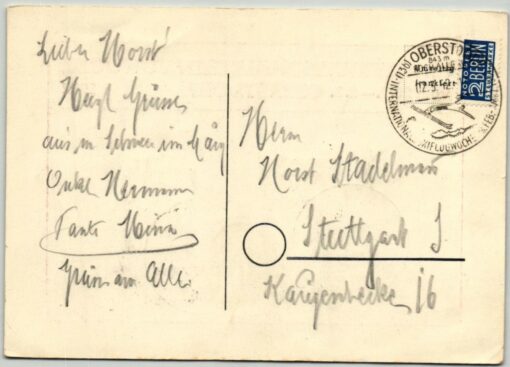 Deutschland, Oberstdorf 1952, Internationale Skiflugwoche, Skispringen, Skiing ski jumping – Bild 2