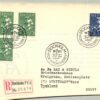 Sverige, Stockholm 1963, FDC Reko Eishockey, VM hockey sur glace 