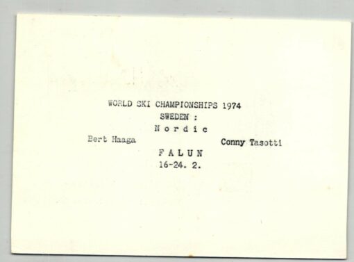 Sverige 1974, Falun FIS VM Pa Skidor Ski WM, Skiing – Bild 2