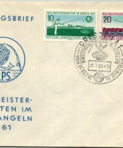 DDR Berlin 1961, Dresden Weltmeisterschaft im Angeln FDC Sport