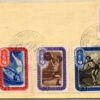 CCCP, 1956 Melbourne Olympia Olympic Games, Fußball, Turnen, Gewichtheben Speerwurf Boxen