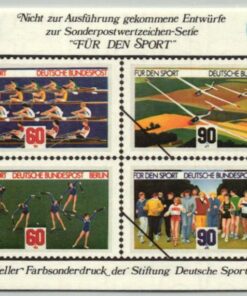 Deutschland, nicht zur Anwendung gekommene Entwürfe Für den Sport 1981