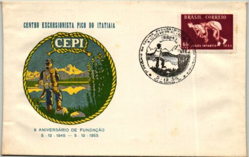 Brasil, 1955 Centro Excursionista pico itatiaia, Pfadfinder, Scout CEPI