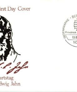 Bundespost Berlin 1978, Friedrich Ludwig Jahn Turnvater FDC