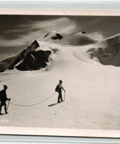 AK Postcard Ski, Wildspitze Schneeschuh Wandern Sölden Skiing