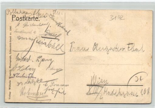 AK Postcard Ski, Schutzhaus Reisalpe Ö.T.Kl. Schutzhütte Winter Skiing – Bild 2