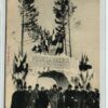 AK Postcard Ski, Montgenevre Concours International Skis Les Alpes 1907 Skiing