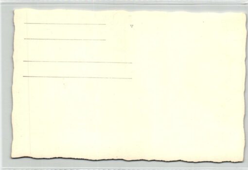 AK Postcard Ski, Fotokarte Berghütte Skiing – Bild 2