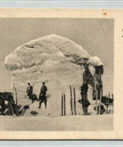 AK Postcard Ski, Alois Güntherhaus Stuhleck Schutzhaus Skiing