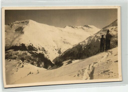 AK Postcard Ski, Zittrauer Tisch Bad Gastein Schilaufen Skiing