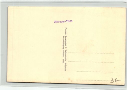 AK Postcard Ski, Zittrauer Tisch Bad Gastein Schilaufen Skiing – Bild 2