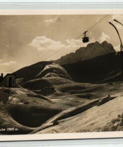AK Postcard Ski,Innsbruck Seegrube Tirol Nordkettenbahn Skiing