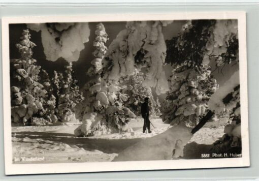 AK Postcard Ski, Wendelsteinhaus Berghotel Heimatbilder 1942 Skifahrer Skiing