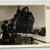 AK Postcard Ski, Wendelstein Kircherl Terrasse Wendelsteinhaus Skiing