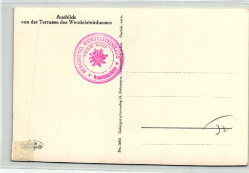 AK Postcard Ski, Wendelstein Kircherl Terrasse Wendelsteinhaus Skiing – Bild 2