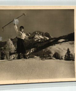 AK Postcard Ski, Karwin Karvina Karwina Skiing