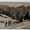 AK Postcard Ski, Ruhpolding Sonntagshorn vom Rauschberg Skiing