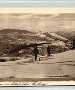 AK Postcard Ski, Hochkeil Mitterfeldalm Hochkönig Arturhaus Skiing