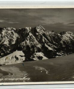 AK Postcard Ski, Wildenkarkofel Leoganger Steinberge Saalbach Skiing