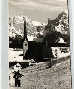 AK Postcard Ski, Schidorf Alm Steinerne Meer Saalfelden Skiing