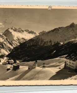 AK Postcard Ski, Skidorf Hochsölden Tirol Ötztal Skiing