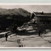AK Postcard Ski, Partnachalm Garmisch Partenkirchen Olympiaort Skiing